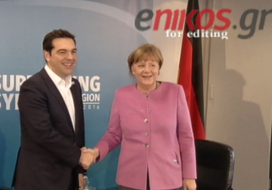 Ο διάλογος του Τσίπρα με την Μέρκελ μπροστά στις κάμερες – ΒΙΝΤΕΟ