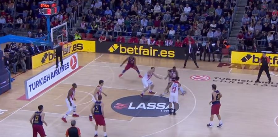 Τα στιγμιότυπα του Μπαρτσελόνα – Ολυμπιακός – ΒΙΝΤΕΟ