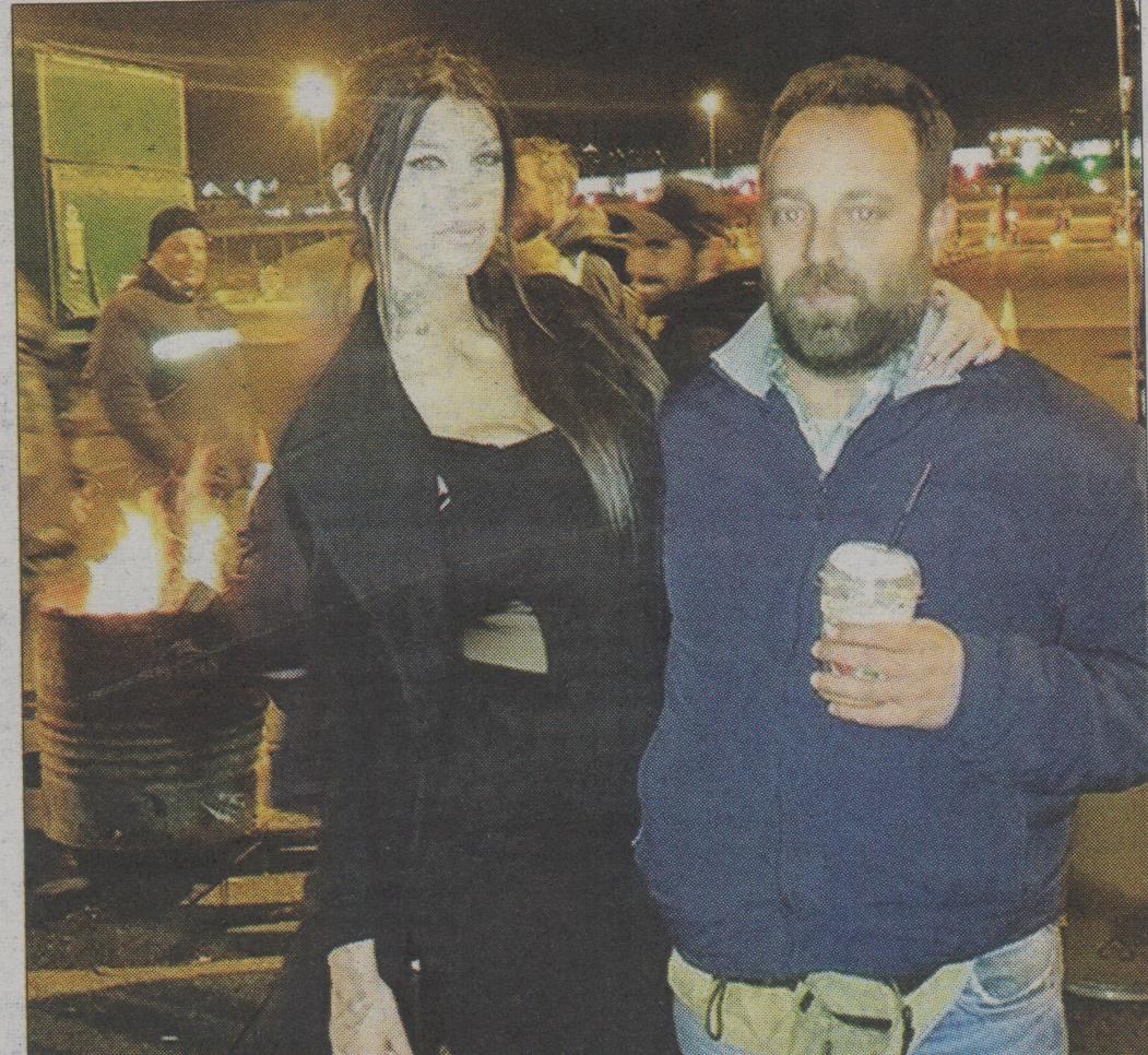 Η πρωταγωνίστρια του Σειρηνάκη στα μπλόκα των αγροτών – ΦΩΤΟ