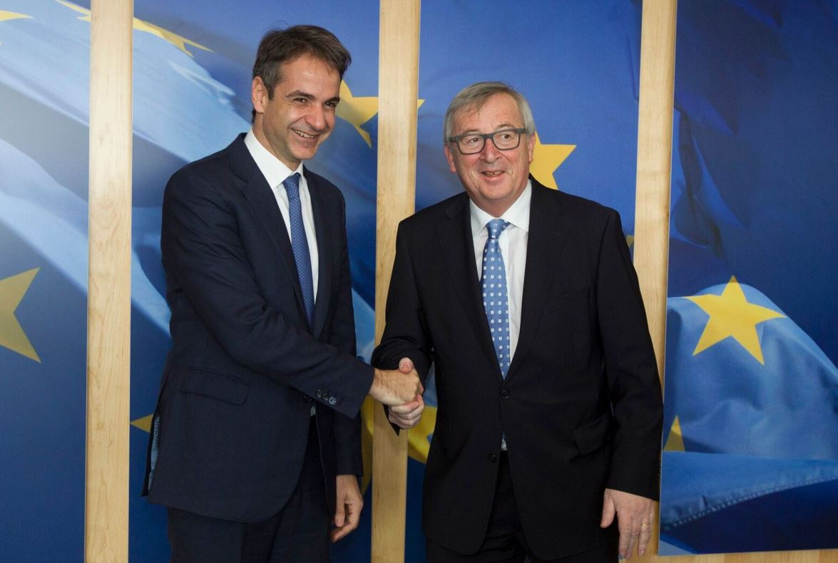 Τι είπε ο Μητσοτάκης στον Γιούνκερ για το προσφυγικό