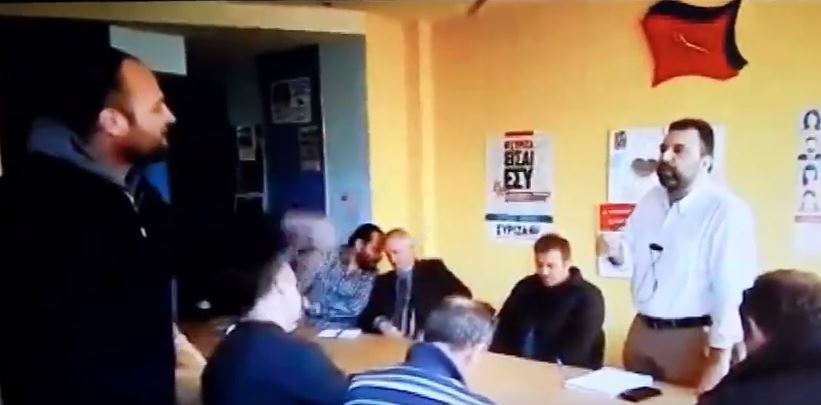 Εισβολή αγροτών στα γραφεία του ΣΥΡΙΖΑ στη Σπάρτη – ΒΙΝΤΕΟ