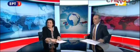 Ο Χαρίτος για την εισβολή στο πλατό της ΕΡΤ