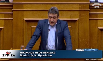 Ο Ηγουμενίδης απαντά για το επεισόδιο με τους αγρότες στην Κρήτη – ΒΙΝΤΕΟ