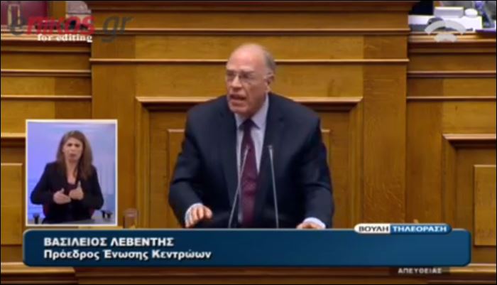 Λεβέντης: Χωρίς οικουμενική κυβέρνηση δεν θα έρθουν επενδύσεις – ΒΙΝΤΕΟ