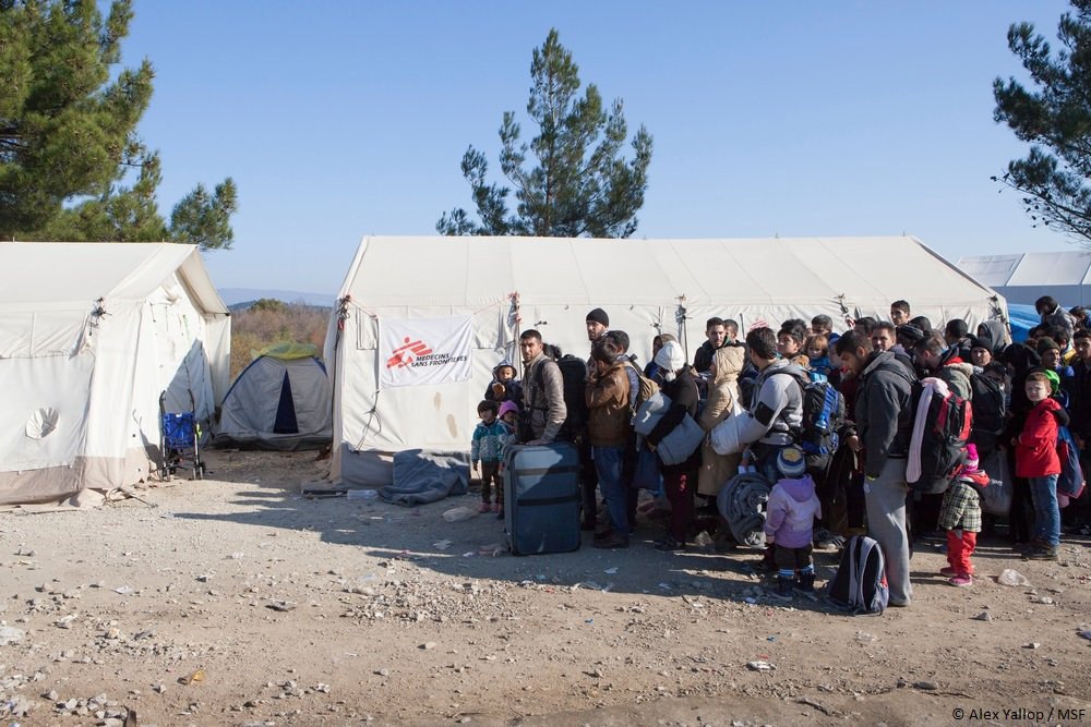 3.000 πρόσφυγες εγκλωβισμένοι στην Ειδομένη – ΦΩΤΟ