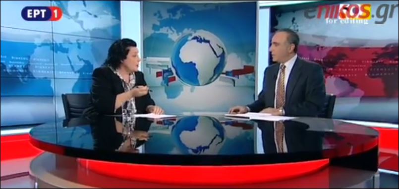 Πως περιέγραψαν η Κανέλλη και ο Χαρίτος την εισβολή στο στούντιο της ΕΡΤ – ΒΙΝΤΕΟ