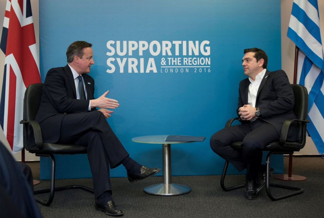 Το προσφυγικό στο τετ α τετ του Τσίπρα με τον Κάμερον