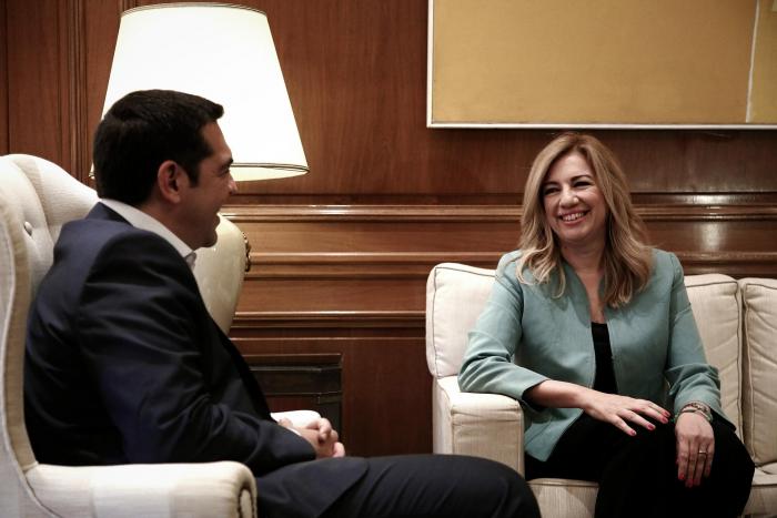 Συνάντηση Τσίπρα – Γεννηματά