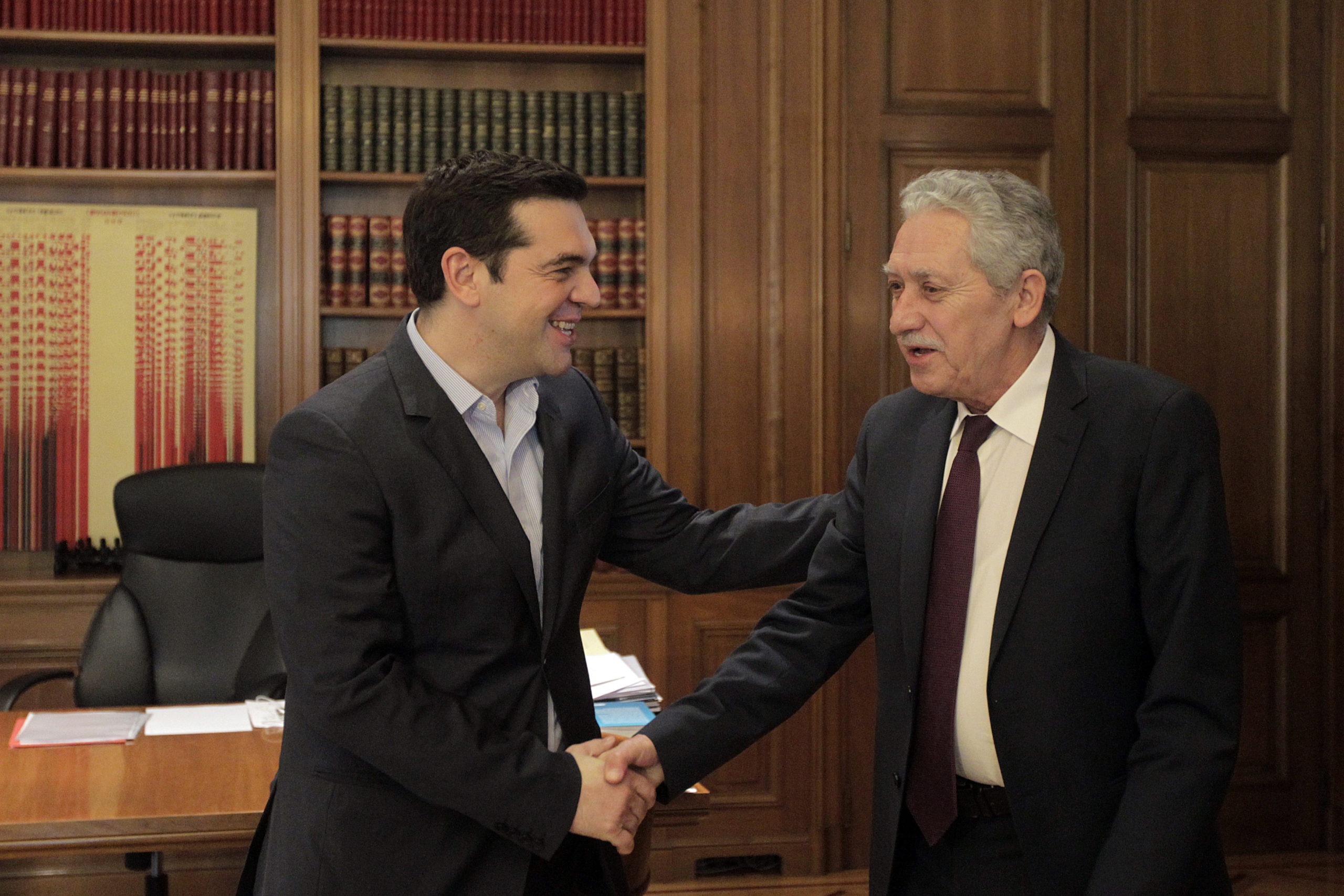 Στο Μαξίμου ο Κουβέλης – Τι συζήτησε με τον Πρωθυπουργό – ΦΩΤΟ