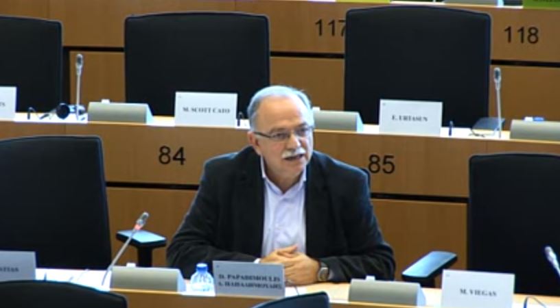 Παπαδημούλης: Η Τουρκία παίζει σκάκι και ανατολίτικο παζάρι