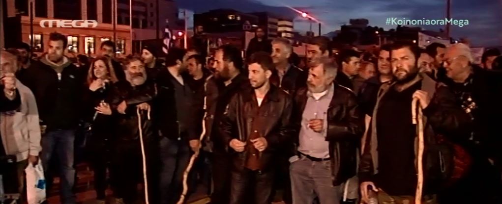 Σε εξέλιξη η κάθοδος των αγροτών στην Αθήνα – Τα μέτρα της ΕΛΑΣ