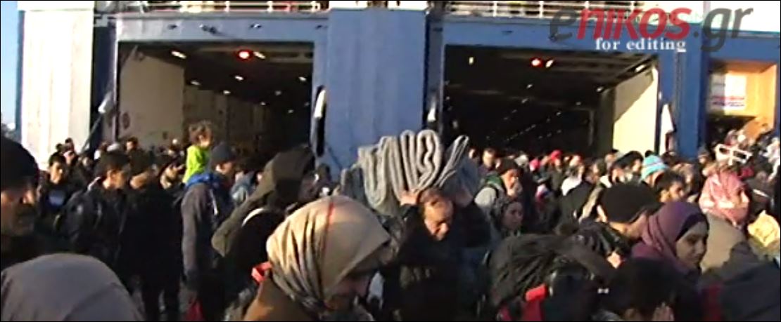 Το αδιαχώρητο στο λιμάνι του Πειραιά – Ακόμη 1.134 πρόσφυγες και μετανάστες – ΒΙΝΤΕΟ