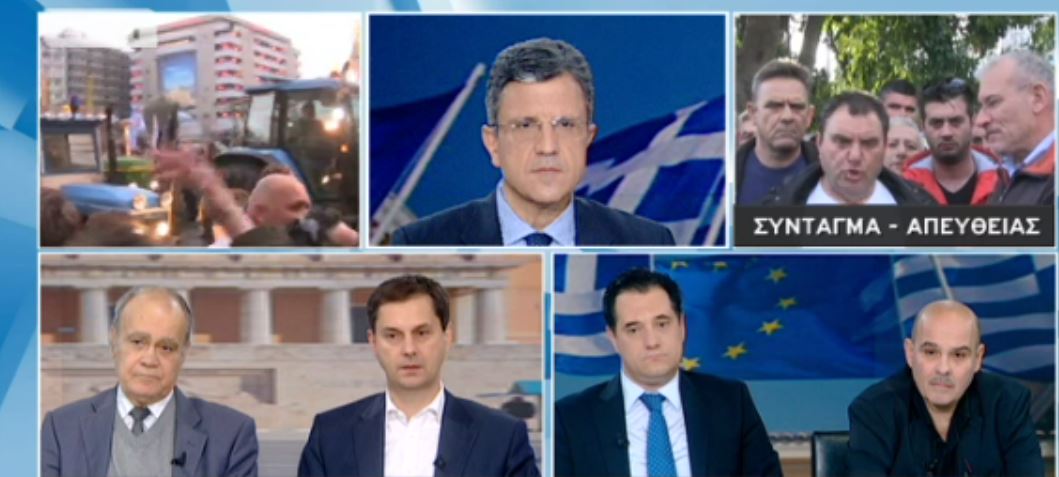 Κόντρα του Άδωνι με αγρότη “στον αέρα” – ΒΙΝΤΕΟ