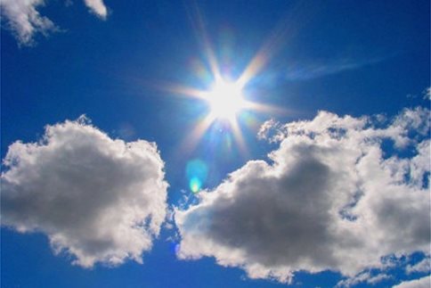 Ηλιοφάνεια και υψηλές θερμοκρασίες