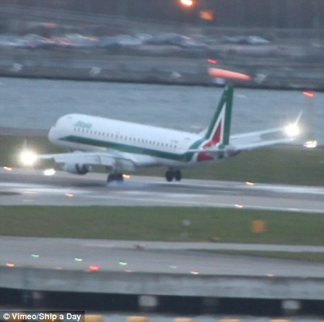 Απόπειρα προσγείωσης που κόβει την ανάσα – ΒΙΝΤΕΟ