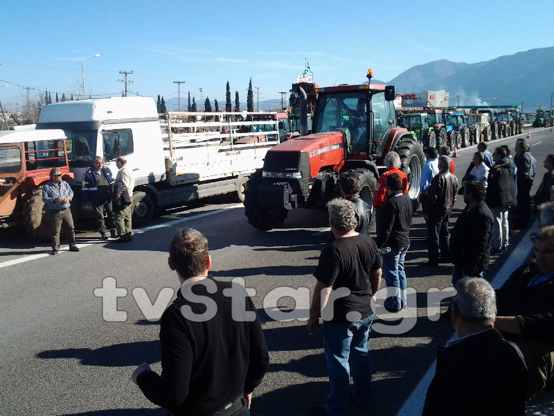 Κλείνει η Αθηνών-Λαμίας και οι παράδρομοι