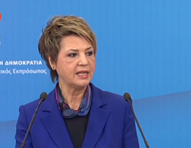 Γεροβασίλη: “Η μπάλα πλέον είναι στο γήπεδο των θεσμών” – ΒΙΝΤΕΟ