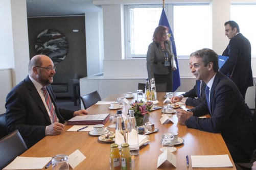 Το προσφυγικό στο επίκεντρο της συνάντησης Μητσοτάκη – Σουλτς