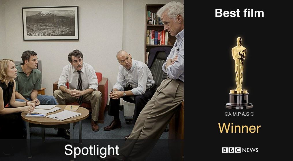 Βραβείο καλύτερης ταινίας κέρδισε το «Spotlight: Όλα στο Φως»