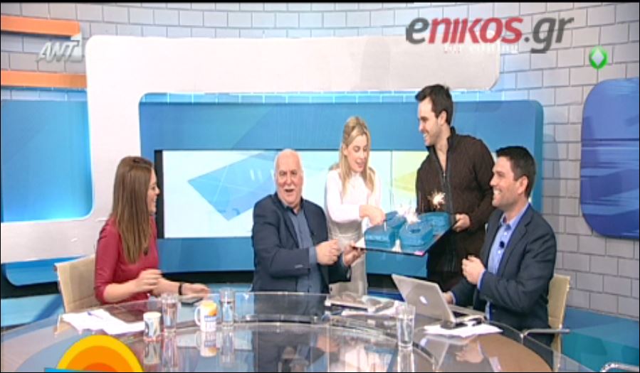 Η τούρτα έκπληξη στον Παπαδάκη – ΒΙΝΤΕΟ