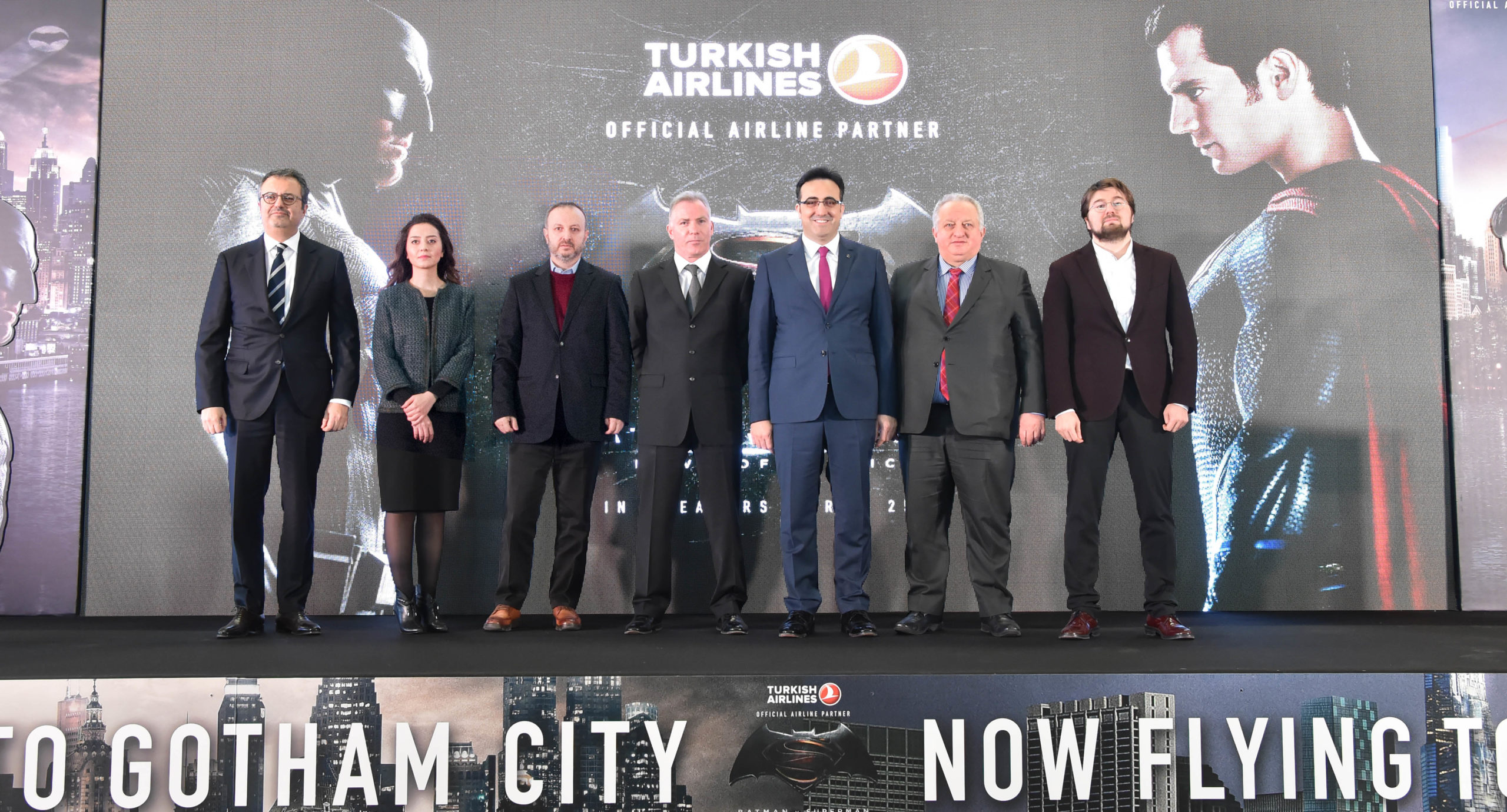 Turkish Airlines και Warner Bros Pictures: Μία μοναδική «πτήση» στον κόσμο του “Batman vs Superman”