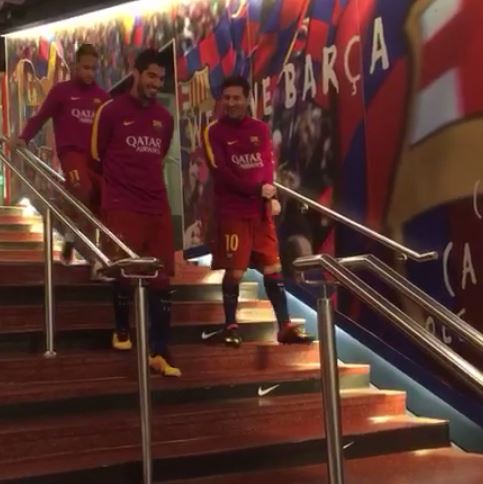 Τα πειράγματα των αστέρων της Μπαρτσελόνα – ΒΙΝΤΕΟ