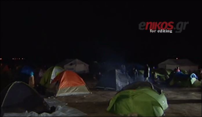 Χάος στην Ειδομένη – Χιλιάδες πρόσφυγες εγκλωβισμένοι – ΒΙΝΤΕΟ