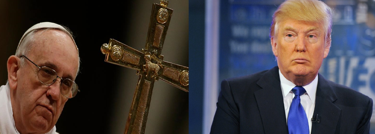 Η κόντρα του πάπα Φραγκίσκου με τον Ντόναλντ Τραμπ
