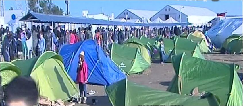 Ασφυκτική η κατάσταση στην Ειδομένη – ΒΙΝΤΕΟ