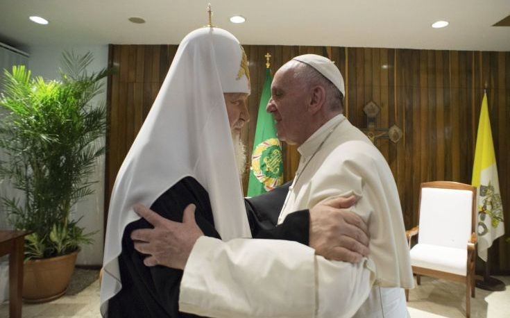 Φιντέλ: Η συνάντηση του Πάπα με τον Κύριλλο αναπτέρωσε τις ελπίδες όλων των λαών
