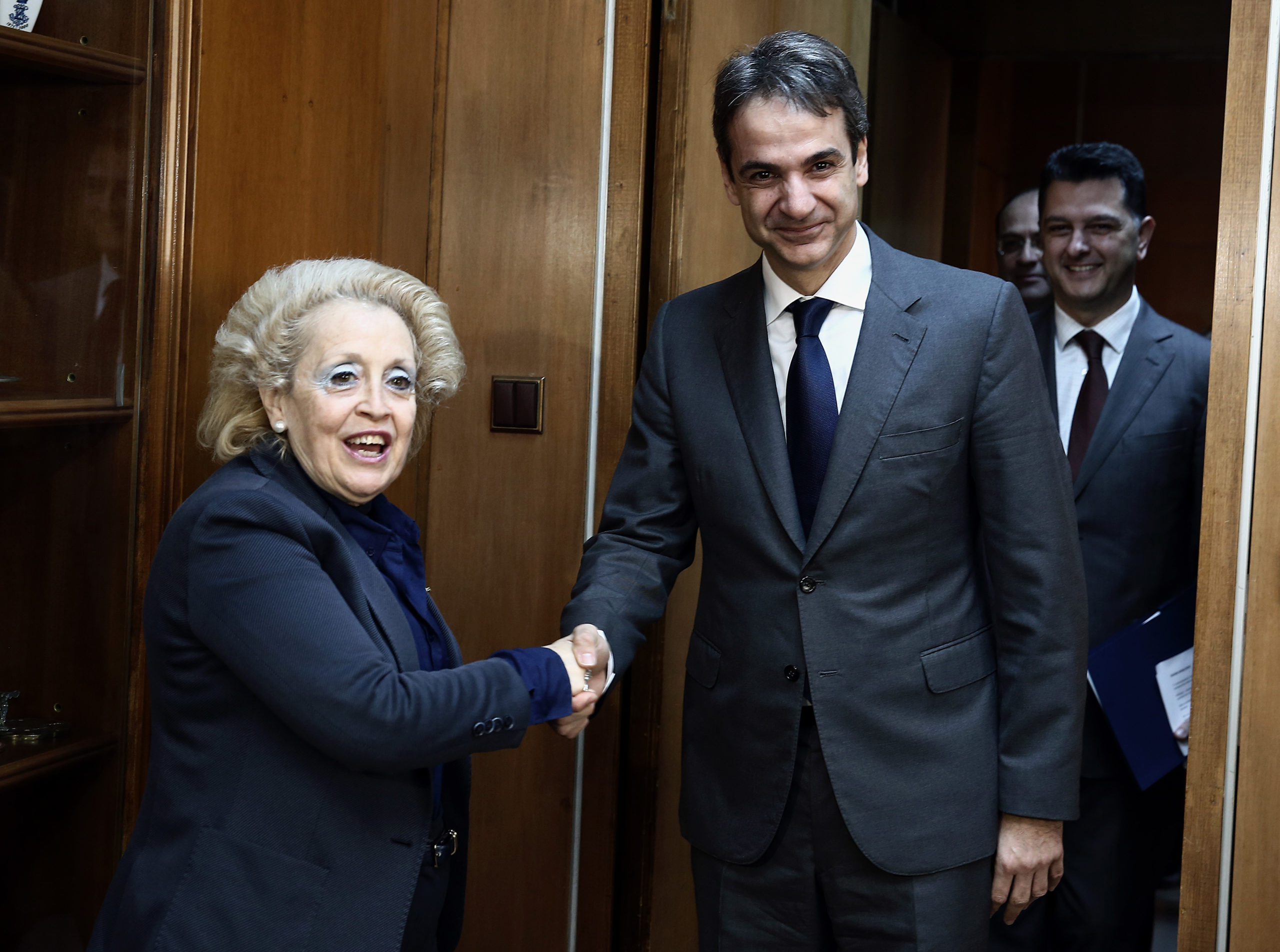 Ο Κυριάκος Μητσοτάκης στον Άρειο Πάγο – ΦΩΤΟ