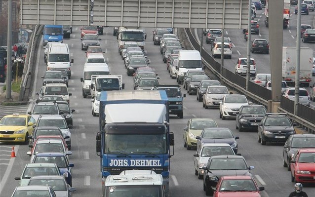 Κυκλοφοριακό έμφραγμα στην άνοδο της Αθηνών – Λαμίας