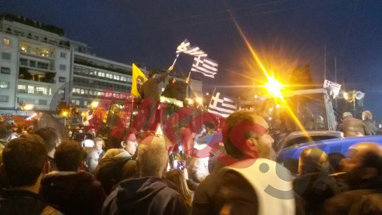 Απόβαση των αγροτών στην Αθήνα – Νέο συλλαλητήριο – ΒΙΝΤΕΟ