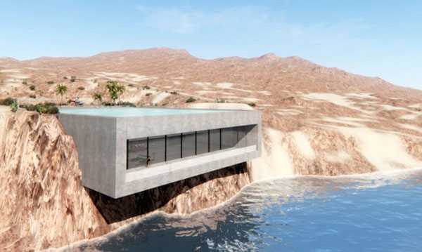 perierga.gr - Απίθανη κατοικία κρέμεται στα βράχια!