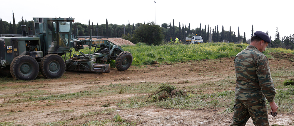 Σταματούν οι εργασίες στο πάρκο Τρίτση