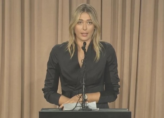 Η Σαράποβα ανακοινώνει ότι βρέθηκε ντοπέ – ΒΙΝΤΕΟ