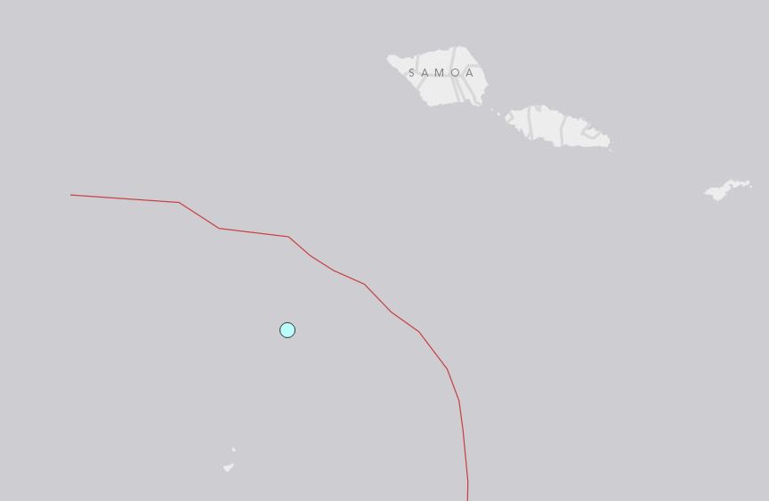 Σεισμός 5,8 Ρίχτερ στα νησιά Σαμόα