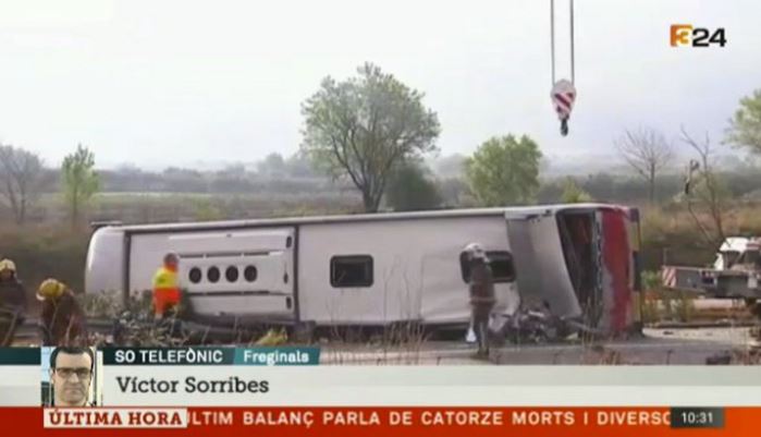 Τραγωδία με φοιτητές στην Ισπανία – 14 νεκροί – ΦΩΤΟ