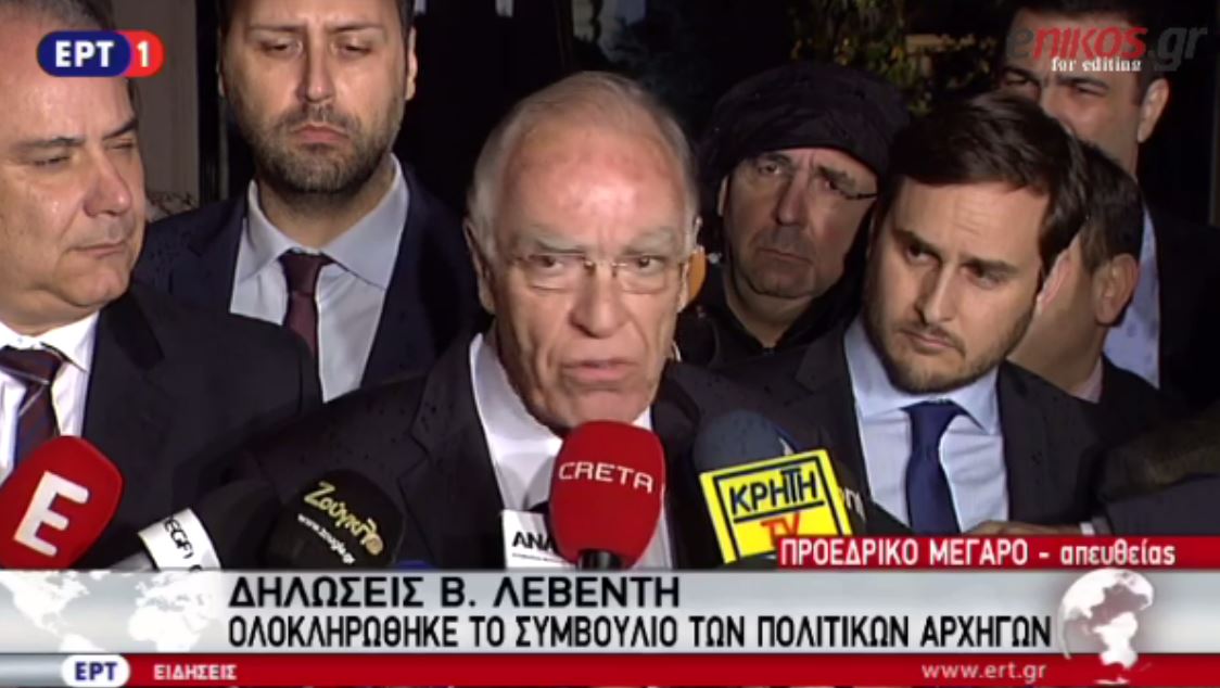 Λεβέντης: Λυπούμαι για το πολιτικό σύστημα γιατί είναι κατώτερο των περιστάσεων – ΒΙΝΤΕΟ