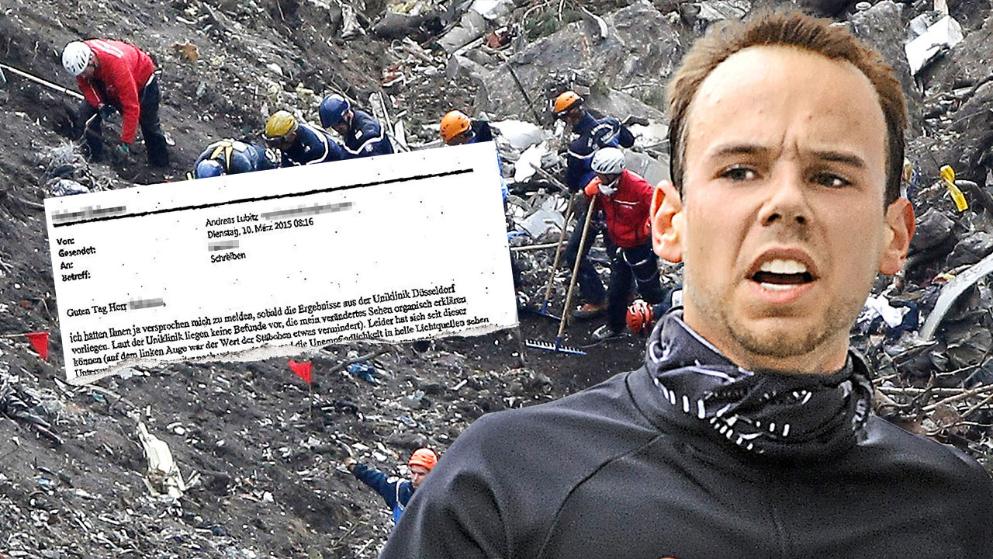 Τι φοβόταν ο μοιραίος πιλότος της Germanwings – Το πρόβλημα υγείας που ανέφερε στο τελευταίο του mail