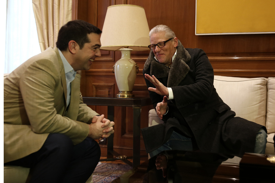 Συνάντηση του Τσίπρα με τον καλλιτεχνικό διευθυντή του Φεστιβάλ Αθηνών – ΒΙΝΤΕΟ