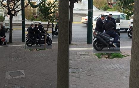 Ο τροχονόμος που έκοψε κλήση στον βουλευτή της Χρυσής Αυγής – ΦΩΤΟ