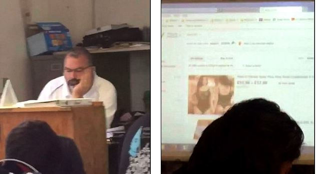 Καθηγητής χάζευε γυναικεία εσώρουχα εν ώρα μαθήματος – ΒΙΝΤΕΟ