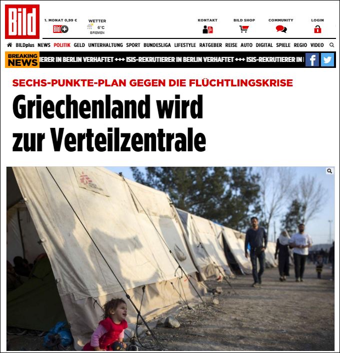 Bild: Σχέδιο να μετατραπεί η Ελλάδα σε ένα “super hot spot”