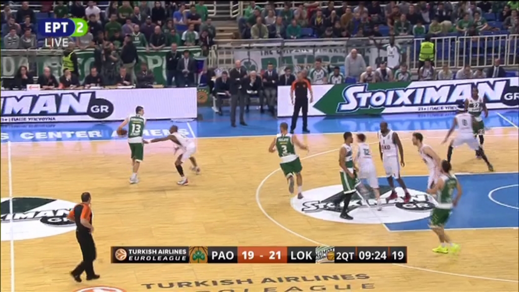 Παναθηναϊκός – Λοκομοτίβ Κουμπάν 36-41 (ΗΜ.)