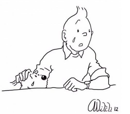 Ο Τεν Τεν δακρύζει για την τραγωδία στις Βρυξέλλες – ΦΩΤΟ