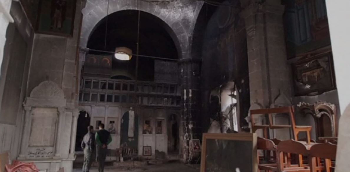 Τζιχαντιστές έκαψαν εκκλησίες και μοναστήρια στη Συρία – ΒΙΝΤΕΟ