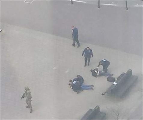 Δύο συλλήψεις υπόπτων στις Βρυξέλλες – ΦΩΤΟ