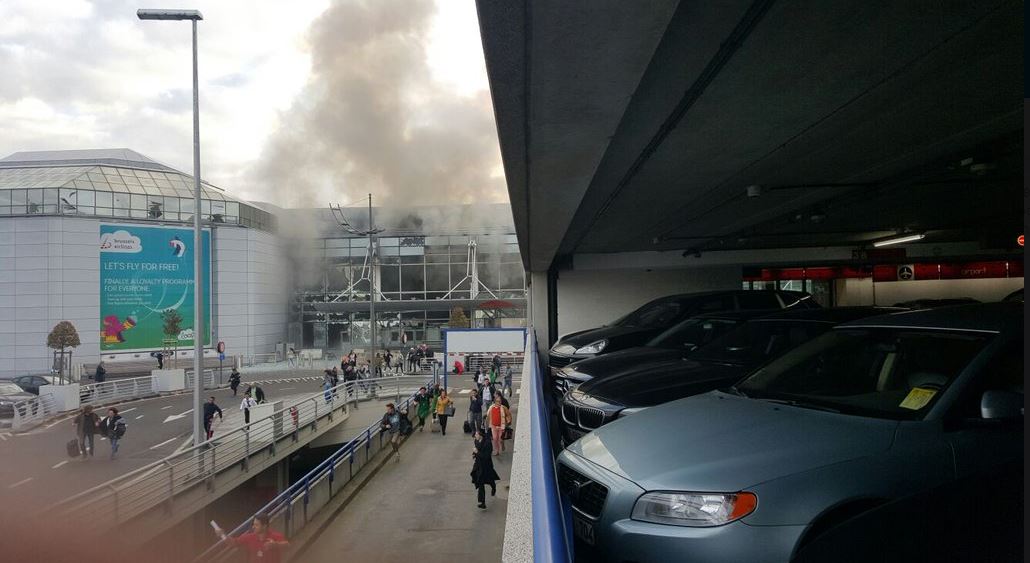 Τραυματίες έξω από το αεροδρόμιο των Βρυξελλών – ΦΩΤΟ
