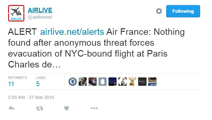 Παρίσι: Έληξε ο συναγερμός στο αεροδρόμιο